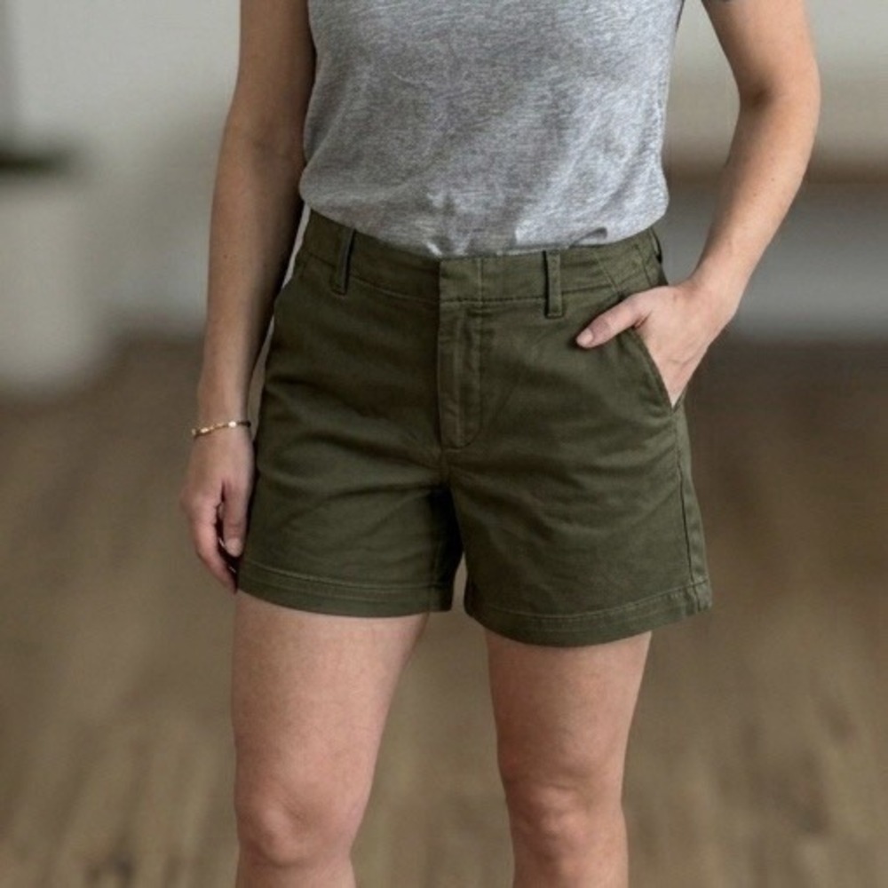 Banana Republic Olive Green Casual Shorts